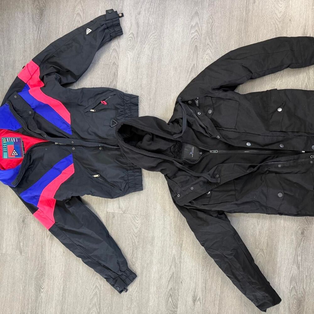 Black Bear Ski Vintage Jacket Marc Anthony Parka Lot of 2 Size S
